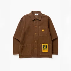 Service Works - Chemise Travail Velours - Marron Bark