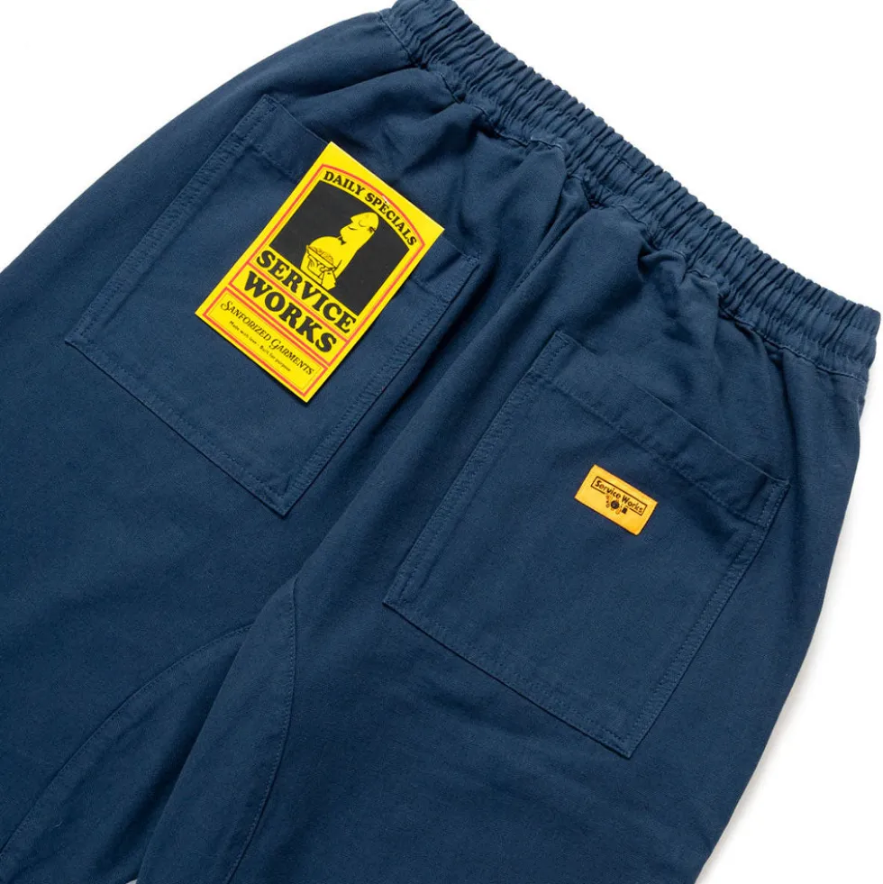 Service Works - Pantalon Chef Canvas - Marine