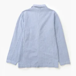 Service Works - Veste Server Suit Seersucker - Bleu à rayures