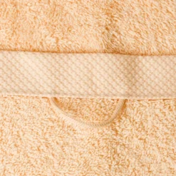 Serviette de bain en éponge - Jaune Zénith