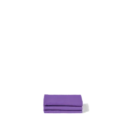 Serviette de bain invité en lin - Violet Orage