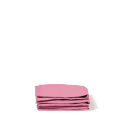 Serviette de table en lin lavé - Rose Garance