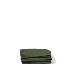 Serviette de table en lin lavé - Vert Oxyde