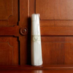 Set de 25 bougies fines - Blanc