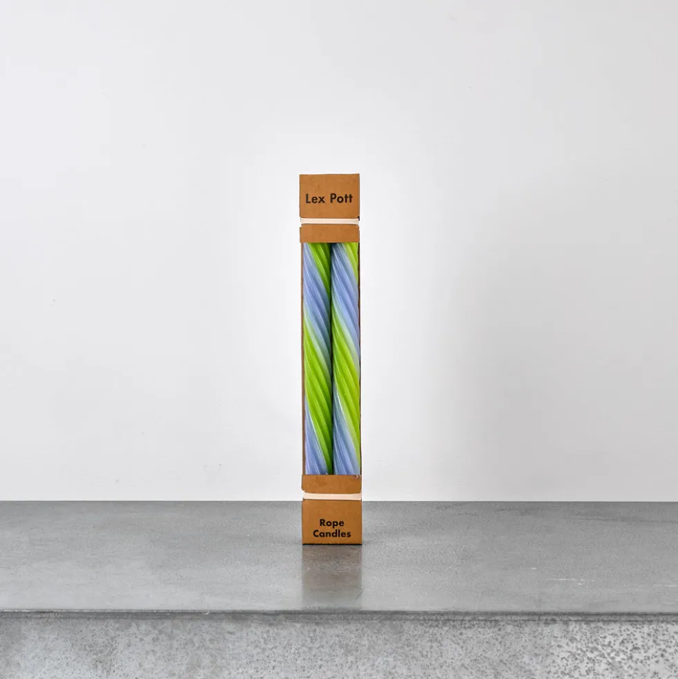 Set de 2 bougies Rope - Lavande