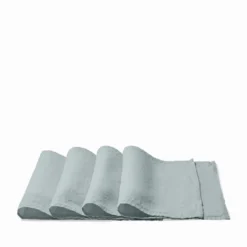 Set de table en lin lavé - Gris Vésuve