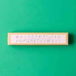 Set de 26 tampons - Alphabet Humain