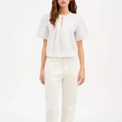 Skall Studio - Blouse Freesia - Blanc Optique
