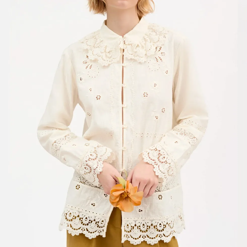Skall Studio - Chemise Tallulah - Blanc Antique