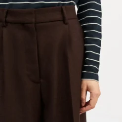 Skall Studio - Pantalon Emmerson - Marron Foncé