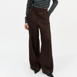 Skall Studio - Pantalon Emmerson - Marron Foncé