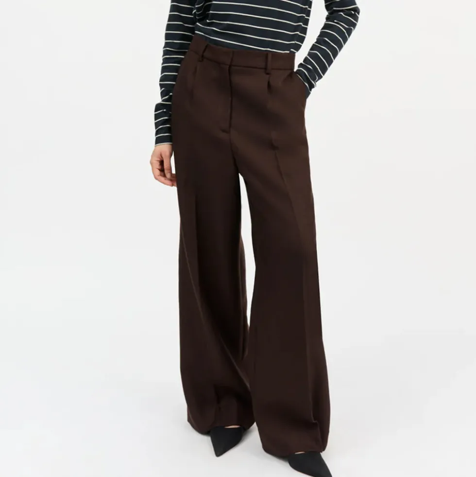 Skall Studio - Pantalon Emmerson - Marron Foncé