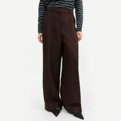 Skall Studio - Pantalon Emmerson - Marron Foncé