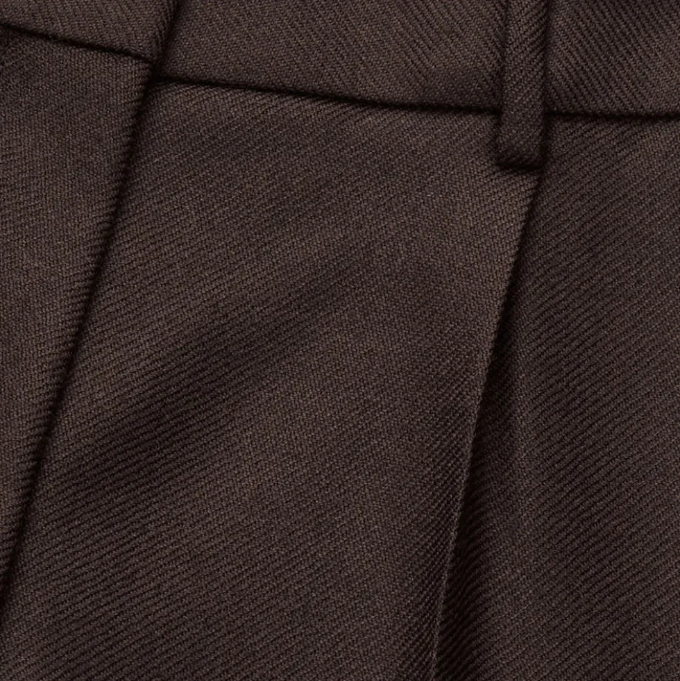 Skall Studio - Pantalon Emmerson - Marron Foncé