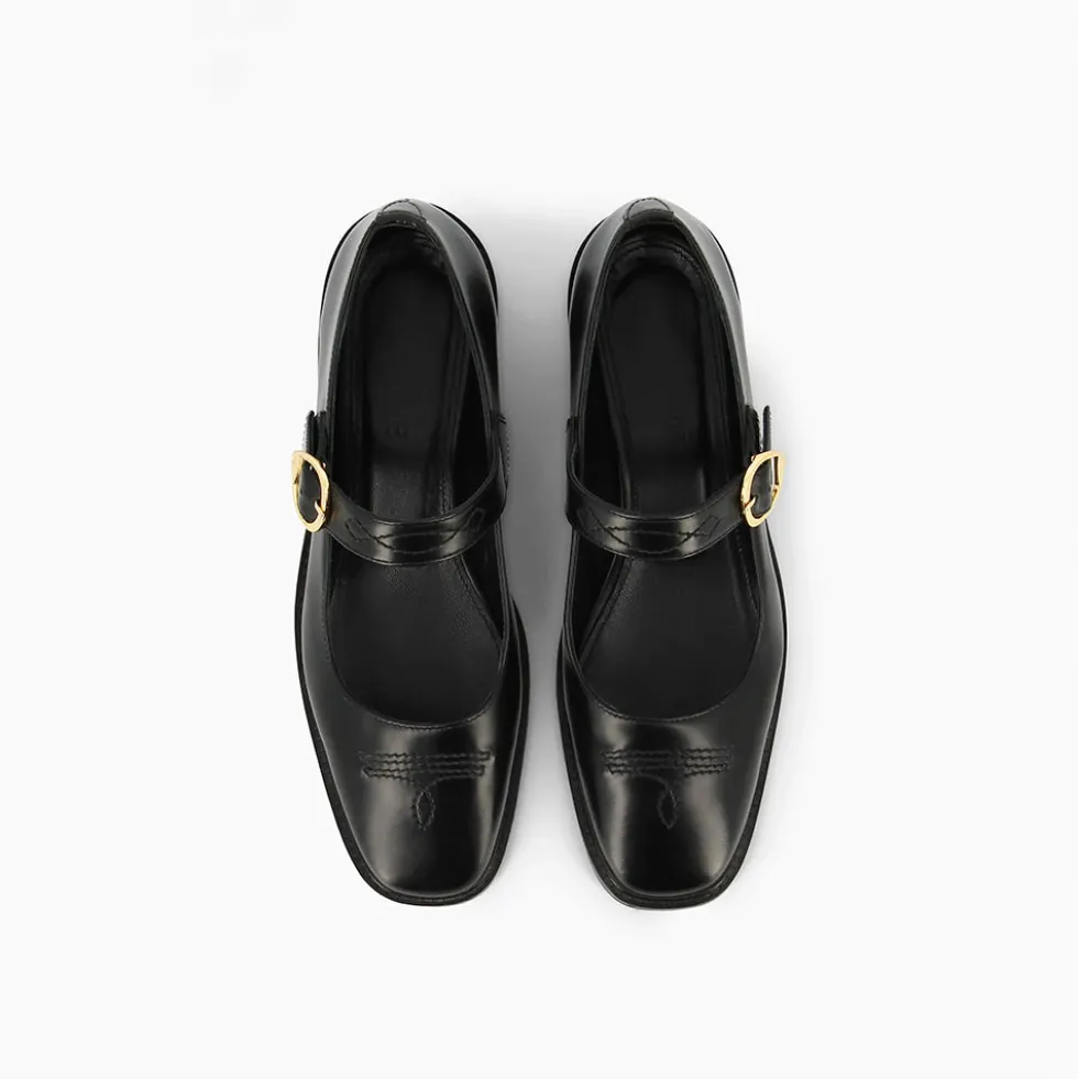Socque - Ballerines Dolly - Noir