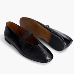 Socque - Ballerines Telma - Noir