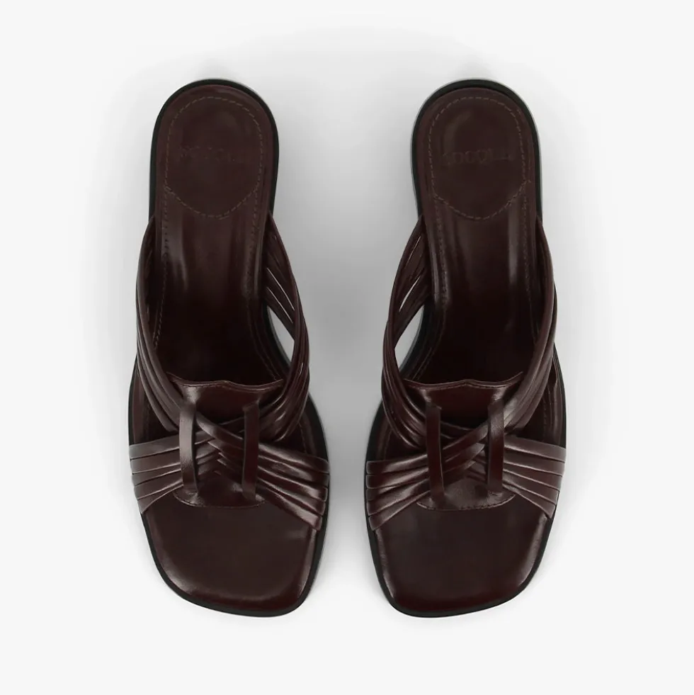 Socque - Sandale Janis - Chocolat
