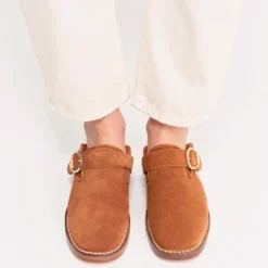 Socque - Slipper Lucca - Camel