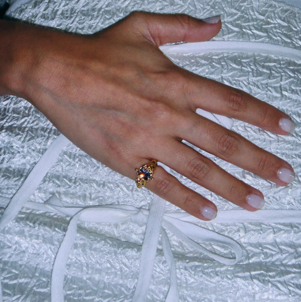 Sofia Rocha - Bague Viena - Or & Marine