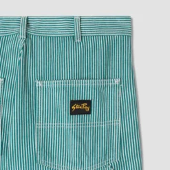 Stan Ray - Pantalon OG Painter - Vert Rayures