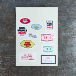 Stickers Non Merci