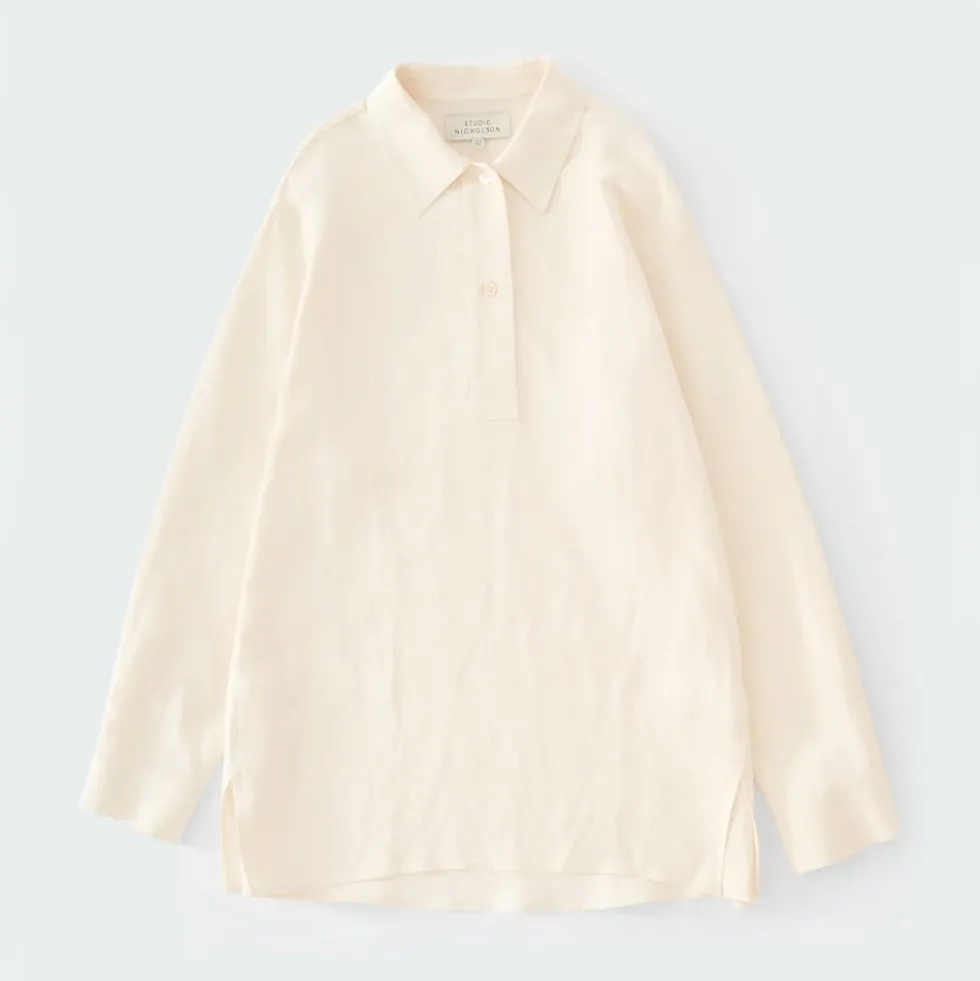 Studio Nicholson - Chemise Pinole - Craie