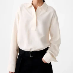 Studio Nicholson - Chemise Pinole - Craie