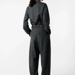 Studio Nicholson - Chemise Pinole - Ardoise Mélangée