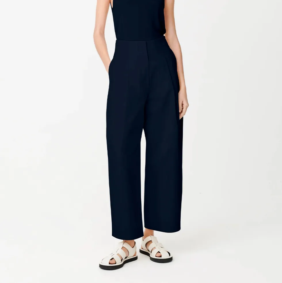Studio Nicholson - Pantalon Dordoni - Marine Foncé