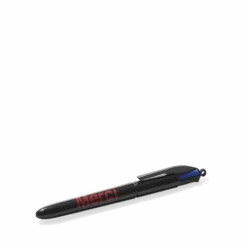 Stylo Merci 4 couleurs - Noir