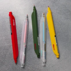 Stylo Merci Transparent - Rose