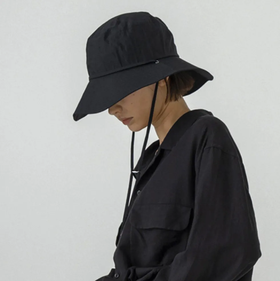 Sublime Roe - Chapeau Sun Shade Brim - Noir
