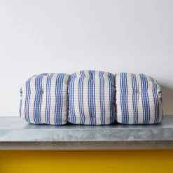 Sur-matelas - Bleu Rayures