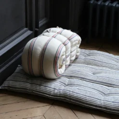 Sur-matelas - Rayé Bleu