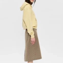 6397 - Sweat Zip Up - Jaune