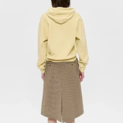 6397 - Sweat Zip Up - Jaune