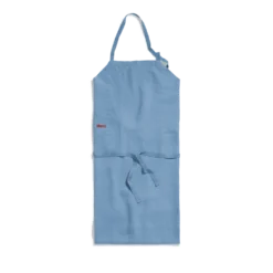 Tablier en lin lavé - Bleu Primaire