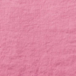 Tablier en lin lavé - Rose Garance