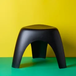 Tabouret Éléphant - Noir