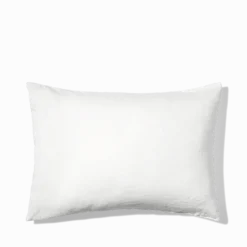 Taie d'oreiller en lin lavé - Blanc Optique