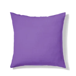 Taie d'oreiller en lin lavé - Violet Orage