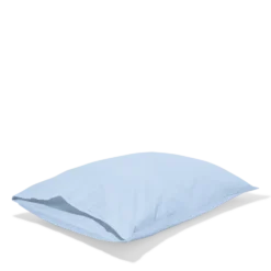 Taie d'oreiller en percale de coton - Bleuet
