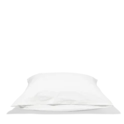 Taie d'oreiller en percale de coton - Blanc Craie