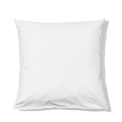 Taie d'oreiller en percale de coton - Blanc Craie