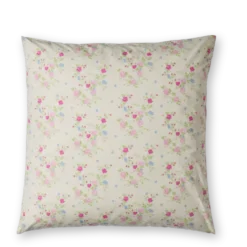 Taie d'oreiller en percale de coton - Jardin