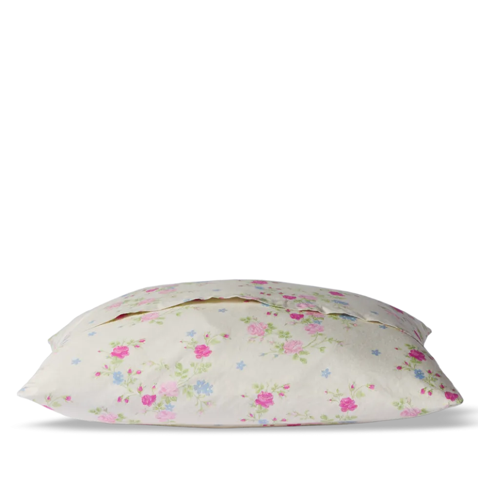 Taie d'oreiller en percale de coton - Jardin