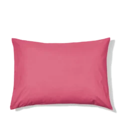 Taie d'oreiller en percale de coton - Rose Club
