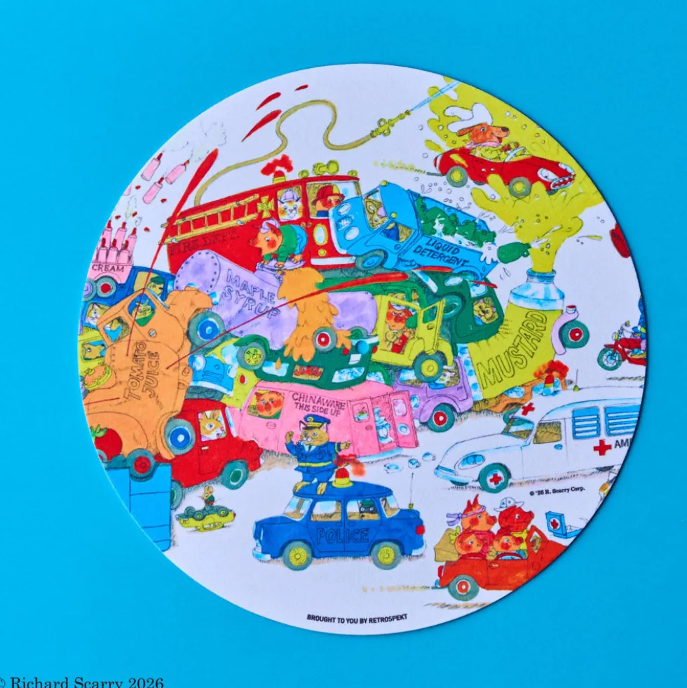 Tapis de platine - Richard Scarry
