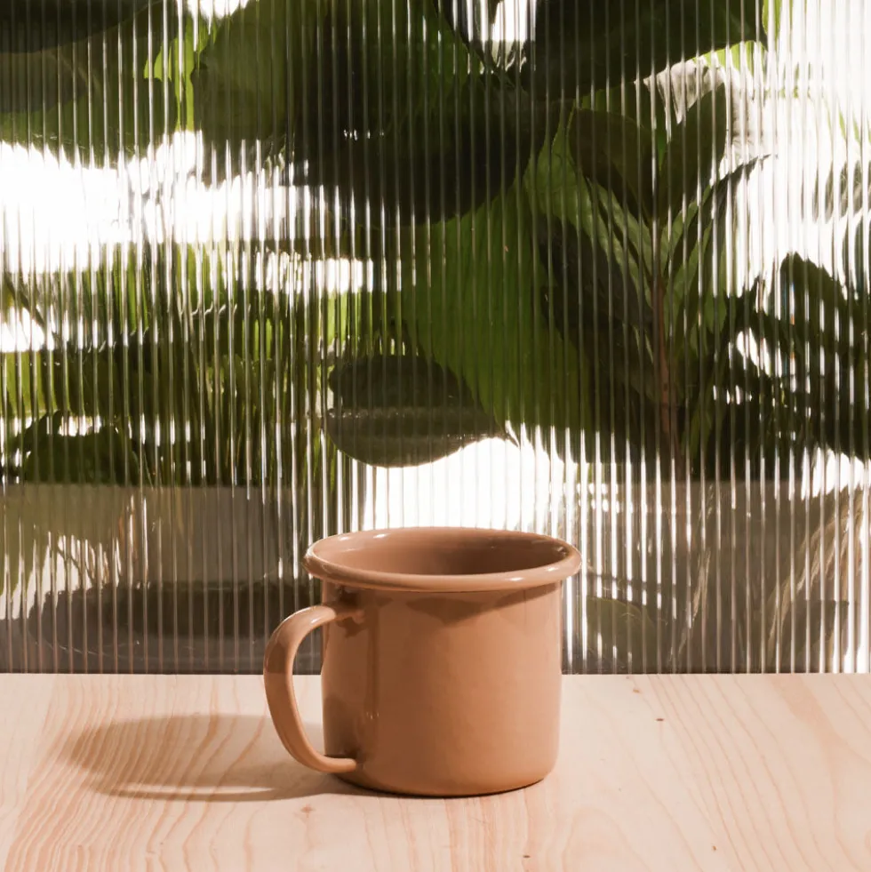 Tasse anse creuse - Beige