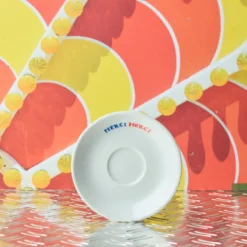 Tasse à expresso et soucoupe Sacré Cœur - Merci x Shia McShia
